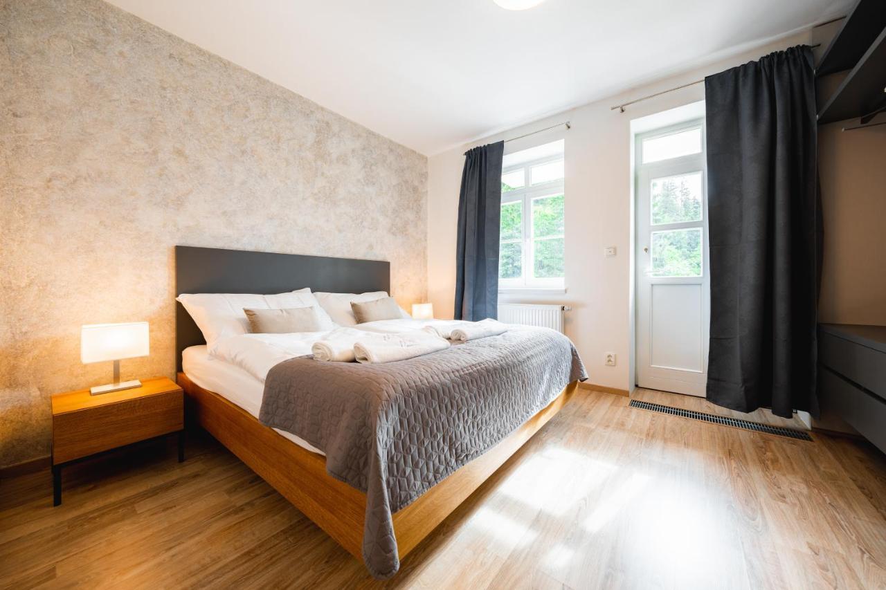 Apartman U Vlka - Hubertus, Karlova Studánka Buitenkant foto