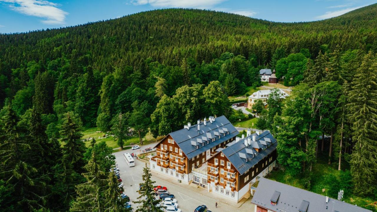 Apartman U Vlka - Hubertus, Karlova Studánka Buitenkant foto