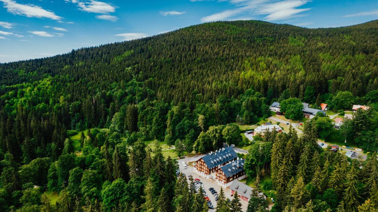Apartman U Vlka - Hubertus, Karlova Studánka Buitenkant foto